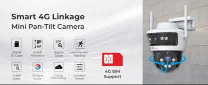 Trueview 2 + 2MP Linkage 4G PT Camera - Image 4